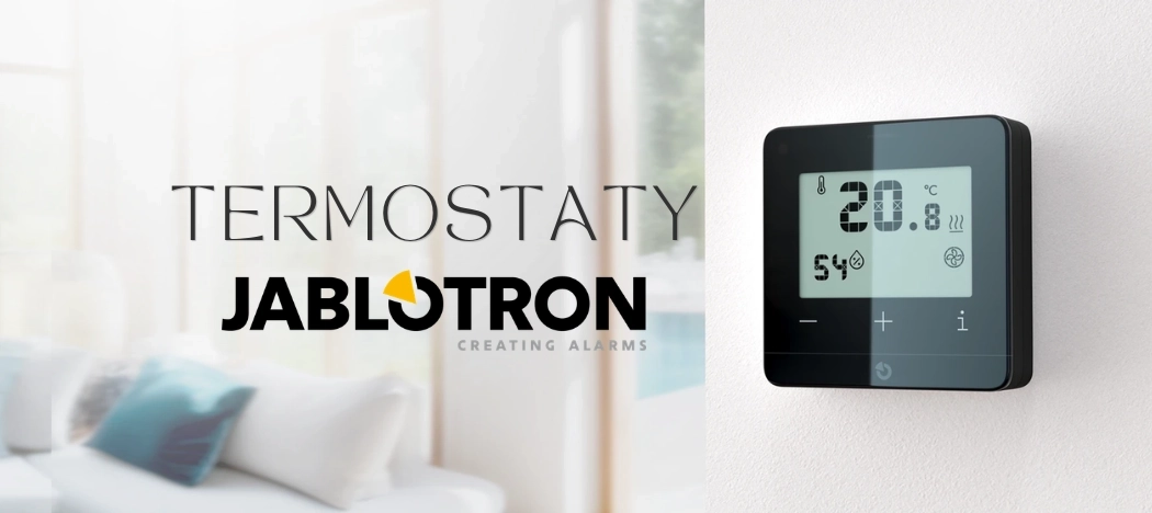 Inteligentne termostaty JABLOTRON 100 – zdalne sterowanie ogrzewaniem